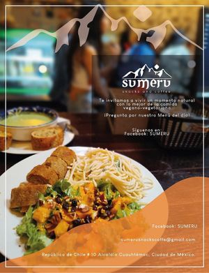Menús diarios y variados. at Sumeru in Mexico City