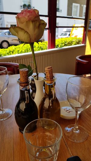 Rose at Riccardo's Italian Restaurant in South West London