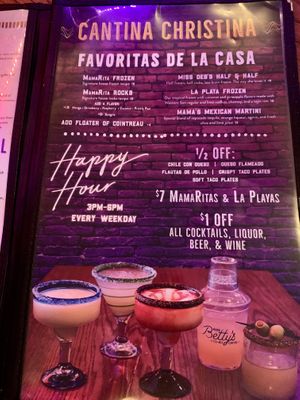 Happy Hour   at Mama Betty's Tex-Mex y Cantina in Austin