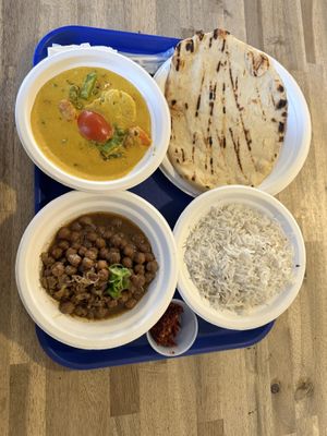   at Desi's Indian Curry in Honolulu