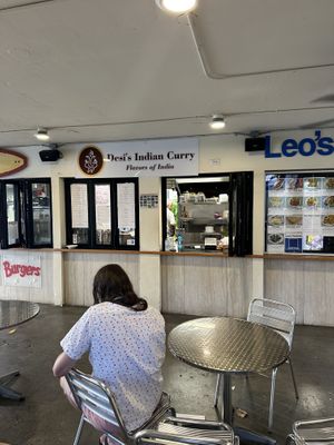   at Desi's Indian Curry in Honolulu