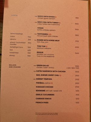   at Ramen77 in Almaty