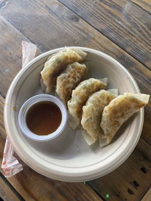 Vegan Gyoza  at Lana Square  in Chiang Mai