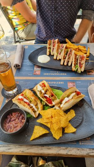 16 euros per meal. There is a full dedicated vegan menu, multiple vegan desserts to choose from too. I had the chicken tortillas and the chicken was the good plant based kind but h at Montenapoleone Bassano in Bassano Del Grappa