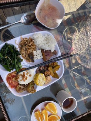   at Jixiang Vegetarian Restaurant in Lijiang