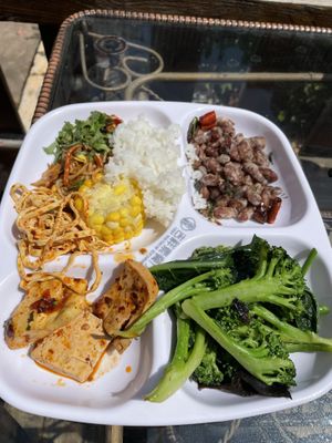   at Jixiang Vegetarian Restaurant in Lijiang