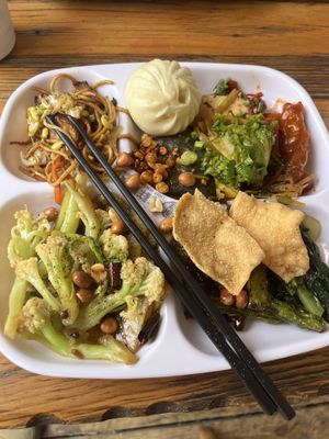   at Jixiang Vegetarian Restaurant in Lijiang