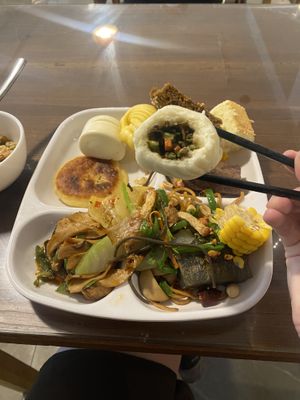   at Jixiang Vegetarian Restaurant in Lijiang