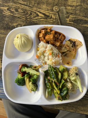   at Jixiang Vegetarian Restaurant in Lijiang