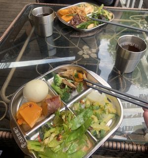   at Jixiang Vegetarian Restaurant in Lijiang