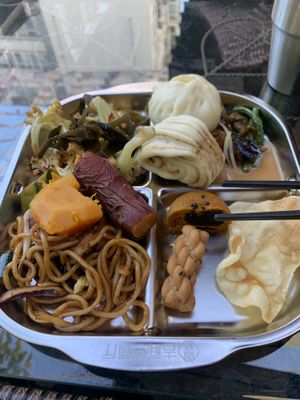   at Jixiang Vegetarian Restaurant in Lijiang