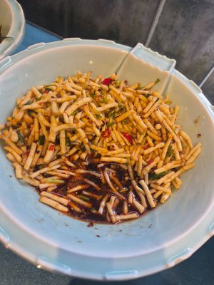  at Jixiang Vegetarian Restaurant in Lijiang