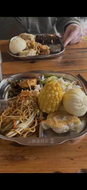   at Jixiang Vegetarian Restaurant in Lijiang