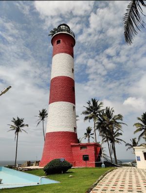 We’re five minutes from Kovalam lighthouse. at Banana Leaf Restaurant Kovalam in Kovalam