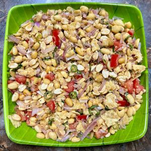 A Chef Special salad. at Banana Leaf Restaurant Kovalam in Kovalam