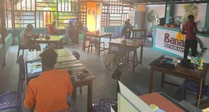 Catch up on your messages with free fast WiFi at Banana Leaf Restaurant Kovalam in Kovalam