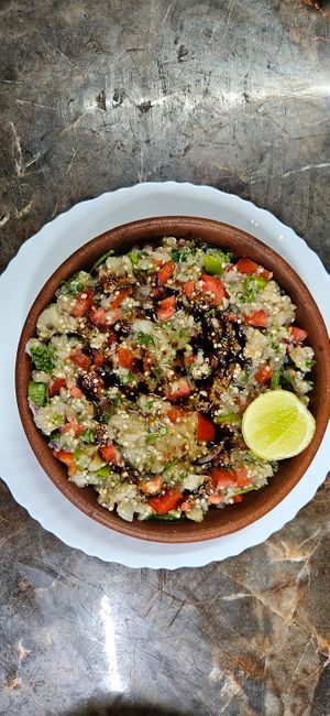 Anyone fancy Arabic for a change? at Banana Leaf Restaurant Kovalam in Kovalam