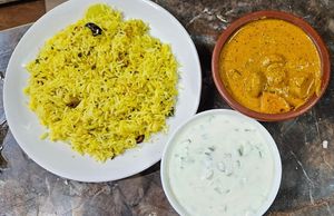 Lovely South Indian dishes at Banana Leaf Restaurant Kovalam in Kovalam