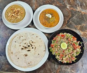 You could always mix Indian with Arabic at Banana Leaf Restaurant Kovalam in Kovalam