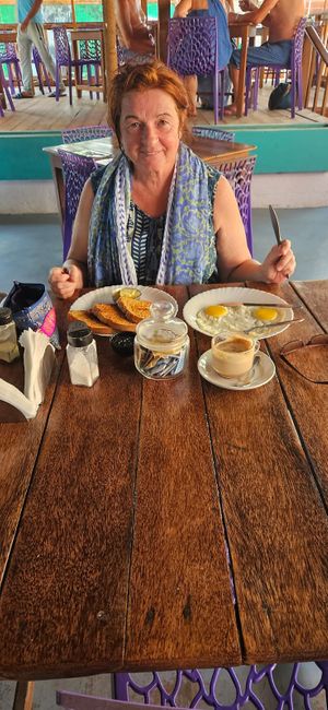 Breakfast as you like it at Banana Leaf Restaurant Kovalam in Kovalam