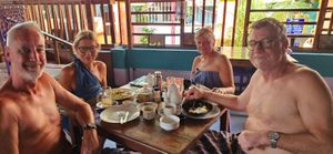 A casual lunch at Banana Leaf Restaurant Kovalam in Kovalam