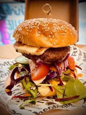 Beyond Meat Burger Bar at The Nestaurant in Ware