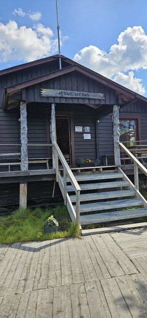   at Kesängin Keidas in Aekaeslompolo