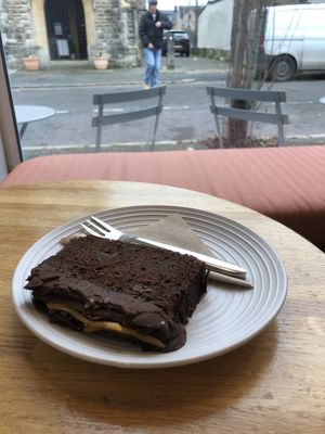 Chocolate orange loaf (seasonal special at Christmas)  at Simba Bru Coffee Roasters in Watford