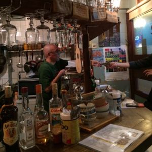 a bit small but cozy!  at Los Barbados in Tokyo