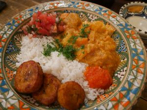 Senegalese maffe at Los Barbados in Tokyo