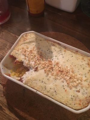 Vegan couscous lasagna  at Los Barbados in Tokyo