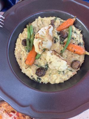 Cauliflower rice risotto  at Call Me Cuban in Miami Beach