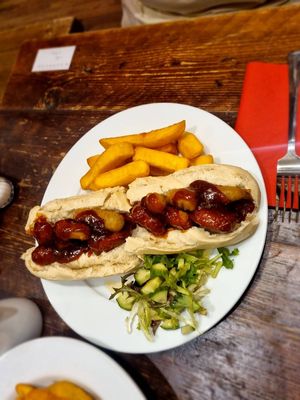 Vegan Rick and Morty, sabor de 10. Picante sumamente sabroso. at The Lady Luck in Canterbury