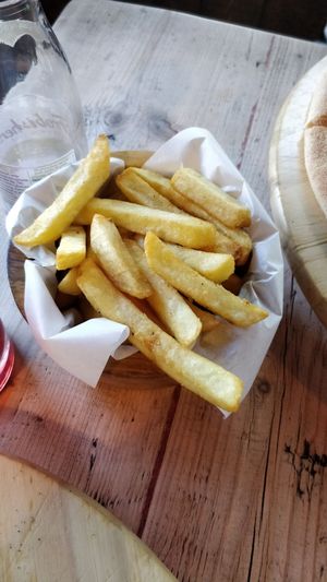 chips at Cafe Grounded in Bristol