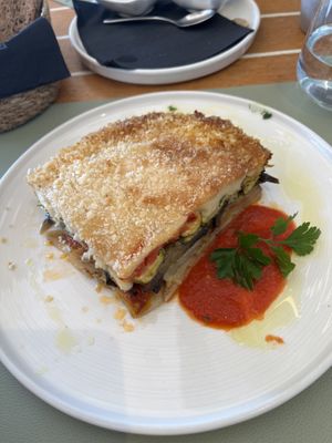 Vegan moussaka   at Stone in Athens