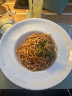Tomato pasta   at Stone in Athens