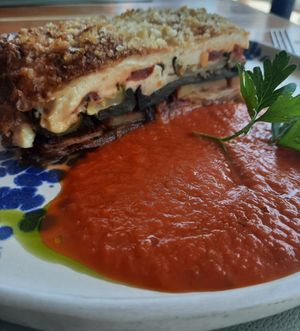 Moussaka at Stone in Athens