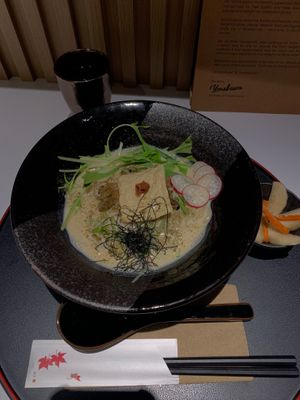 Soymilk ramen. Ive never been a fan of ramen until i had ramen at Towzen! I especially love soymilk since young, and finally i get to eat it as a main course, this creature is amaz at Towzen - Kuala Lumpur in Kuala Lumpur