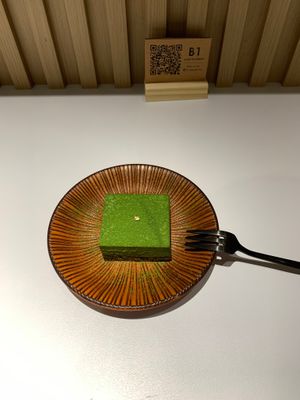 Matcha mousse cake at Towzen - Kuala Lumpur in Kuala Lumpur
