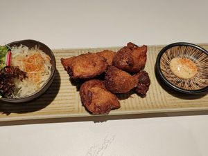 Karaage (Lionmane mushrrom) at Towzen - Kuala Lumpur in Kuala Lumpur