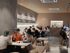 Almost full house in the restaurant at Towzen - Kuala Lumpur in Kuala Lumpur