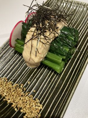Spinach appetizer   at Towzen - Kuala Lumpur in Kuala Lumpur