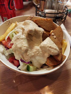 Seitan Döner Box (7.50€) at Öz Urfa Grill in Fulda