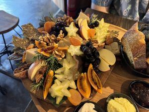 Cheese plateter  at Bar 42 in Ubud