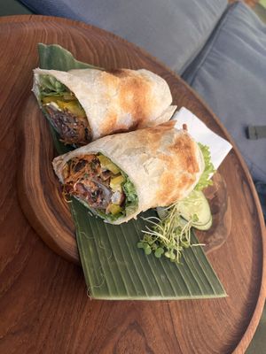 Breakfast wrap - just amazing   at Bar 42 in Ubud
