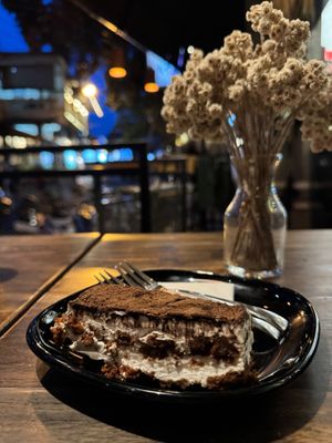 Delicious Tiramisu!!! at Bar 42 in Ubud