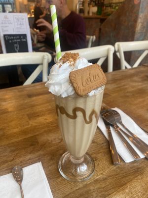 Vegan thick shake   at Wellingtons Coffeehouse and Bar in Dover