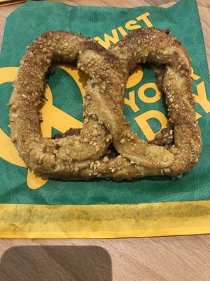 Almond crunch  at Auntie Anne's Soft Pretzels - Vivo City in Central Singapore