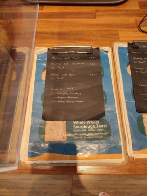 Vegan toast menu #Veganuary at FOLD Sourdough in Phuket