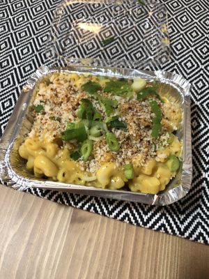 vegan Mac and cheese at Wild Leek in Halifax